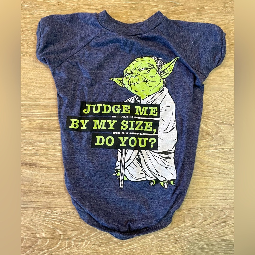 STAR WARS YODA T-SHIRT FOR SMALL/MEDIUM DOGS!!!